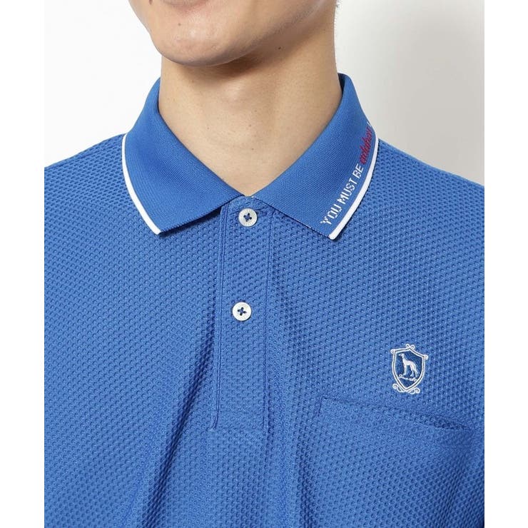 ドライワッフルポロシャツ | adabatmen | 詳細画像16 