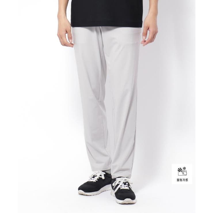 ライトグレー(010) | 接触冷感 クールタッチリラックスパンツ | adabatmen