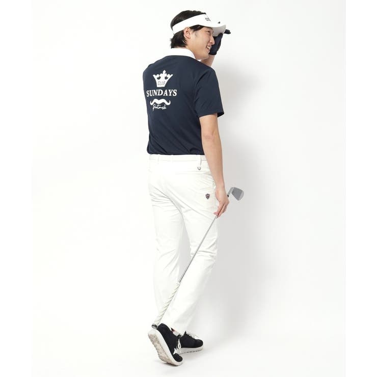 【新レーベル ADABAT NAVY】ストレッチホワイトパンツ | adabatmen | 詳細画像5 