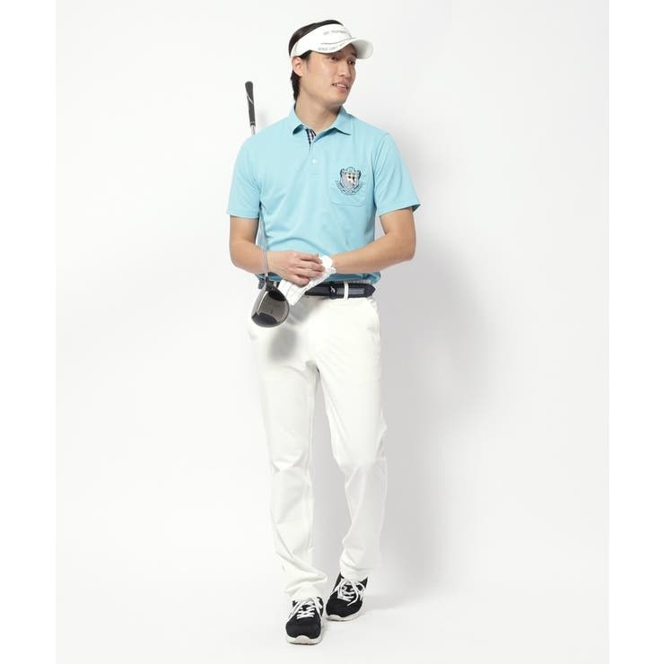 吸水速乾 ドライポケットエンブレムポロシャツ | adabatmen | 詳細画像19 
