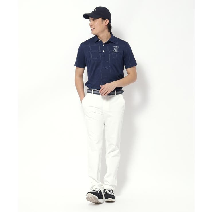 UVカット/吸水速乾 クールコアロゴチェックポロシャツ | adabatmen | 詳細画像12 