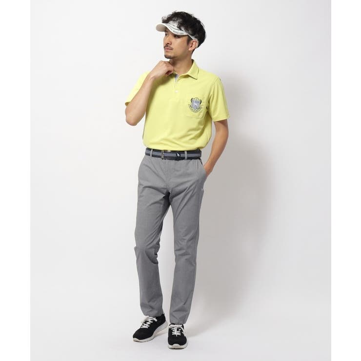 接触冷感 クールタッチ千鳥ストレッチパンツ | adabatmen | 詳細画像3 