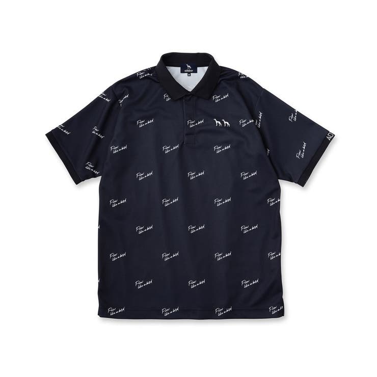 UVカット/吸水速乾 櫻井貴史 adabatNAVYコラボバーディーポロシャツ | adabatmen | 詳細画像2 