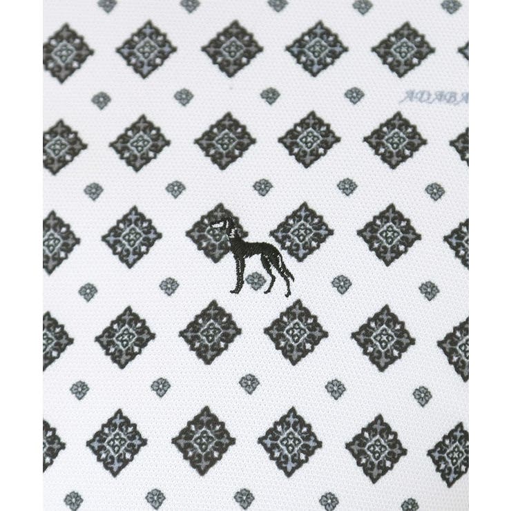 【UVカット・吸水速乾】アスコットプリント長袖ポロシャツ | adabatmen | 詳細画像5 