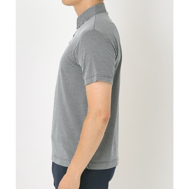 【吸水速乾】千鳥ジャカードポロシャツ | adabatmen | 詳細画像10 