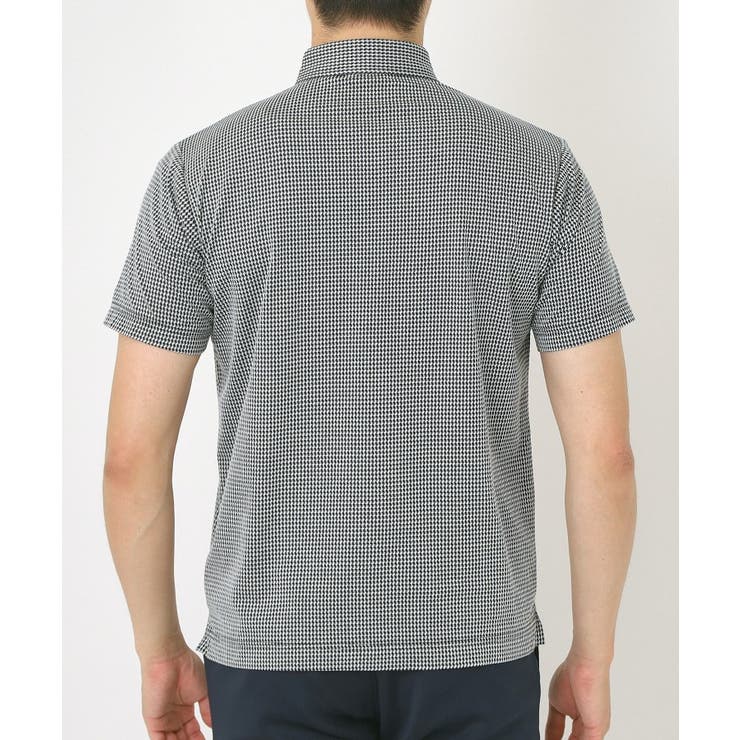 【吸水速乾】千鳥ジャカードポロシャツ | adabatmen | 詳細画像11 