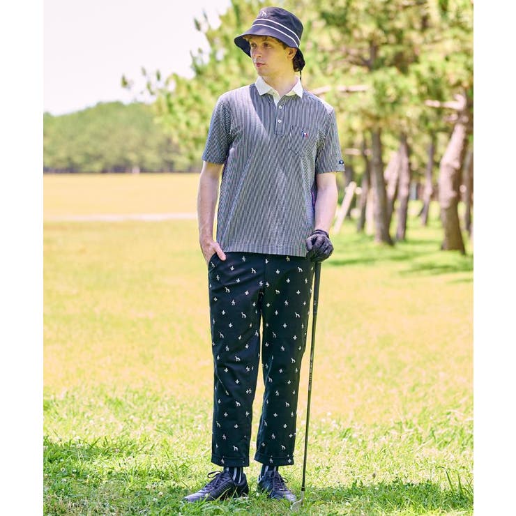 【新レーベル ADABAT NAVY】吸水速乾 サッカーストライプポロシャツ | adabatmen | 詳細画像22 