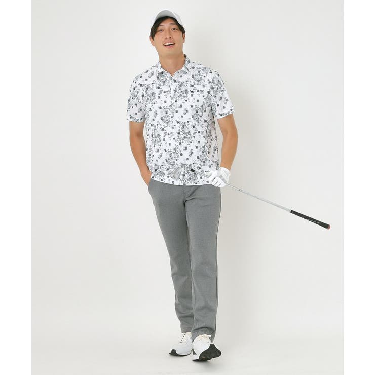 【UVカット・吸水速乾】デジタルペイズリーポロシャツ | adabatmen | 詳細画像4 