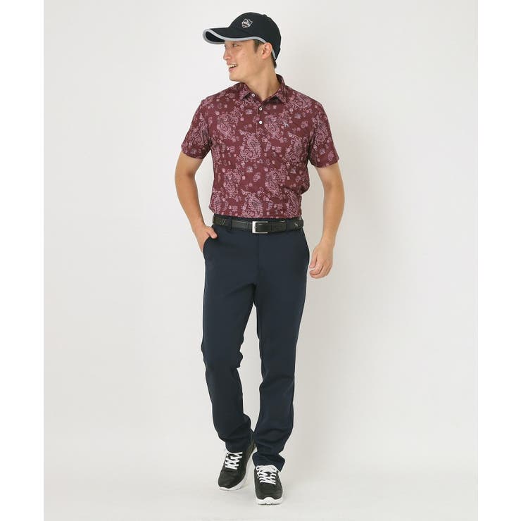 【UVカット・吸水速乾】デジタルペイズリーポロシャツ | adabatmen | 詳細画像12 