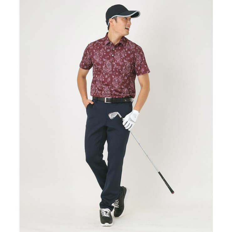 【UVカット・吸水速乾】デジタルペイズリーポロシャツ | adabatmen | 詳細画像13 