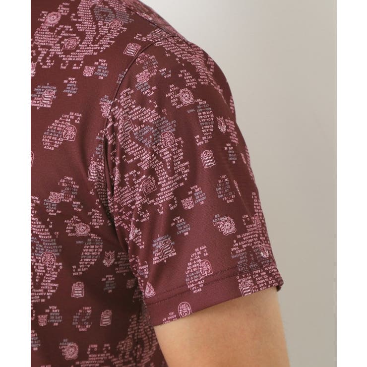 【UVカット・吸水速乾】デジタルペイズリーポロシャツ | adabatmen | 詳細画像19 