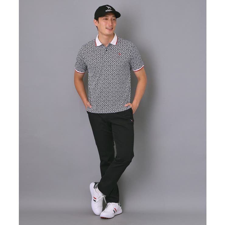 【新レーベル ADABAT NAVY】遮熱 フルールドリスポロシャツ | adabatmen | 詳細画像3 