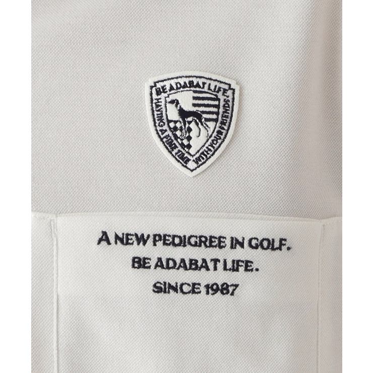 ハイゲージカノコインレイ長袖ポロシャツ | adabatmen | 詳細画像4 