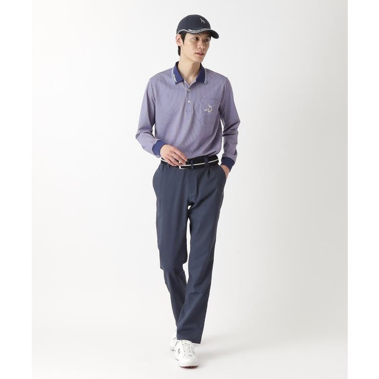 ファインストライプ長袖ポロシャツ | adabatmen | 詳細画像6 