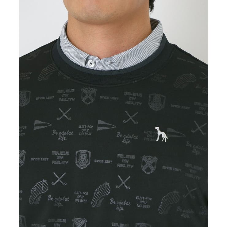 ロゴエンボススウェットプルオーバー | adabatmen | 詳細画像11 