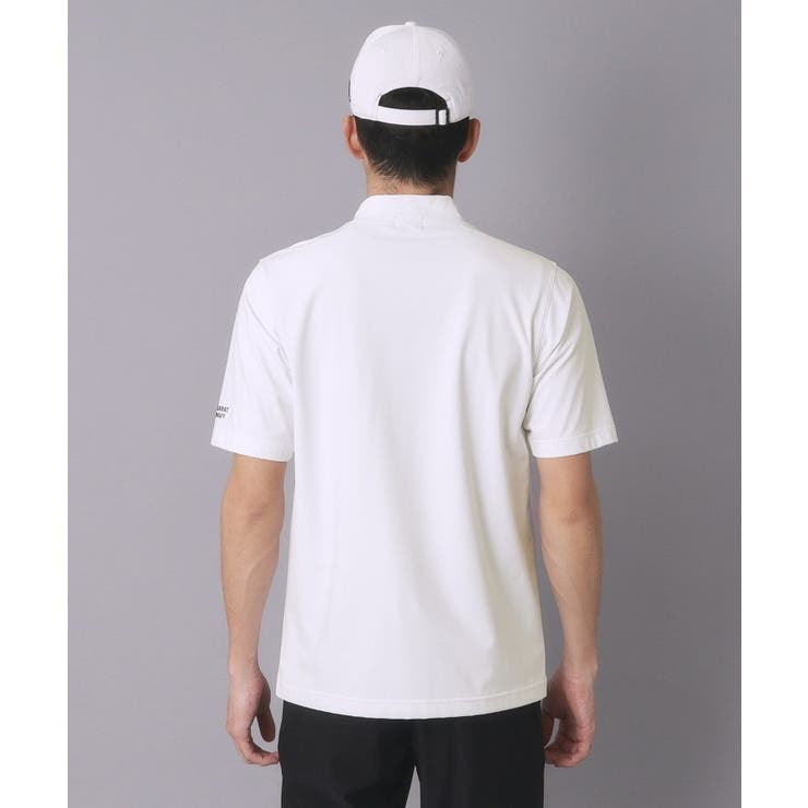 【ADABAT NAVY】ナイロン混ストレッチ半袖モックT | adabatmen | 詳細画像9 