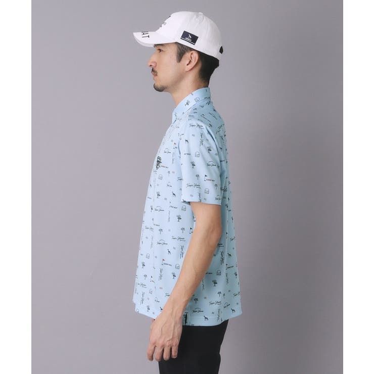 【ADABAT NAVY】カノコサマーロゴプリント半袖ポロシャツ | adabatmen | 詳細画像11 