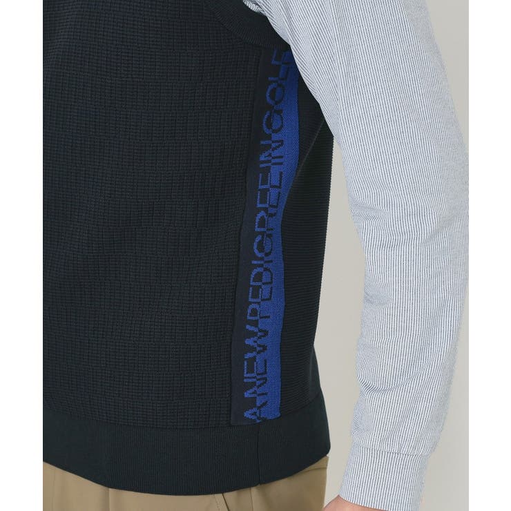 Vネックガーターニットベスト | adabatmen | 詳細画像14 