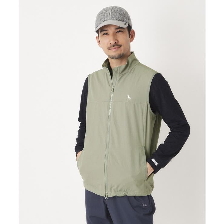 ライトグレー(011) | サップ ドットエアージップベスト | adabatmen