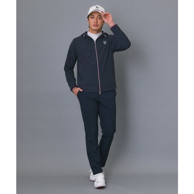 【ADABAT NAVY】撥水ナイロンジップフーディ | adabatmen | 詳細画像9 