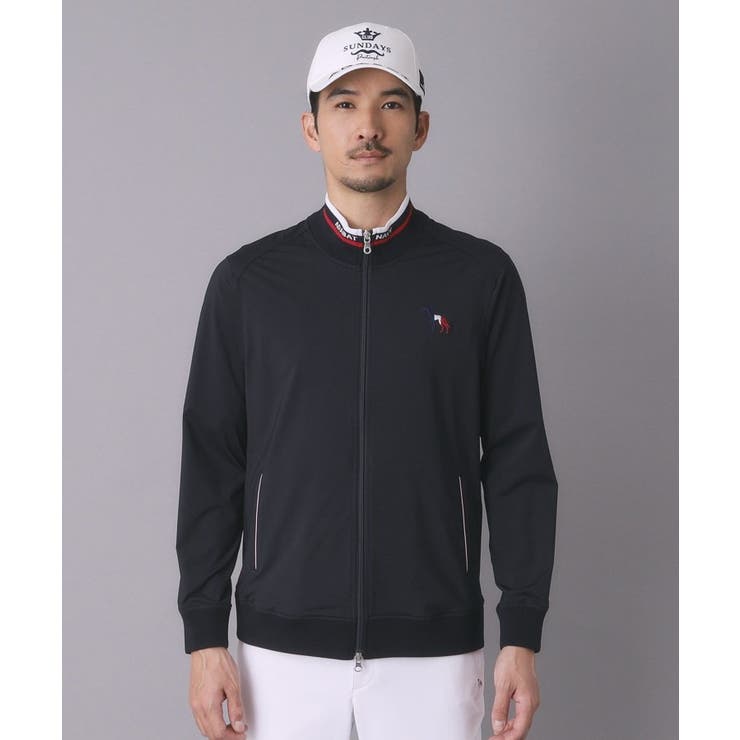 【ADABAT NAVY】ナイロントリコットジップブルゾン | adabatmen | 詳細画像6 