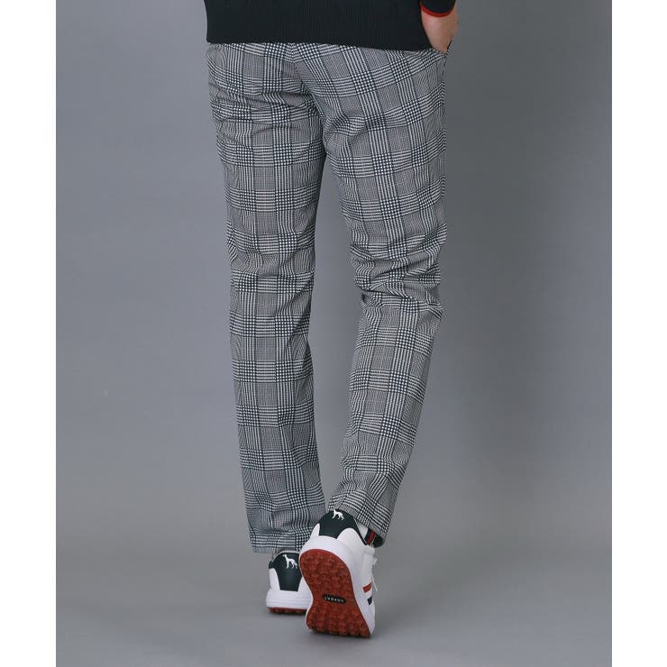 【ADABAT NAVY】フルダルチェックテーパードパンツ | adabatmen | 詳細画像1 