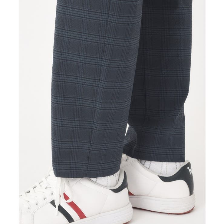 サッカーチェックテーパードパンツ | adabatmen | 詳細画像14 