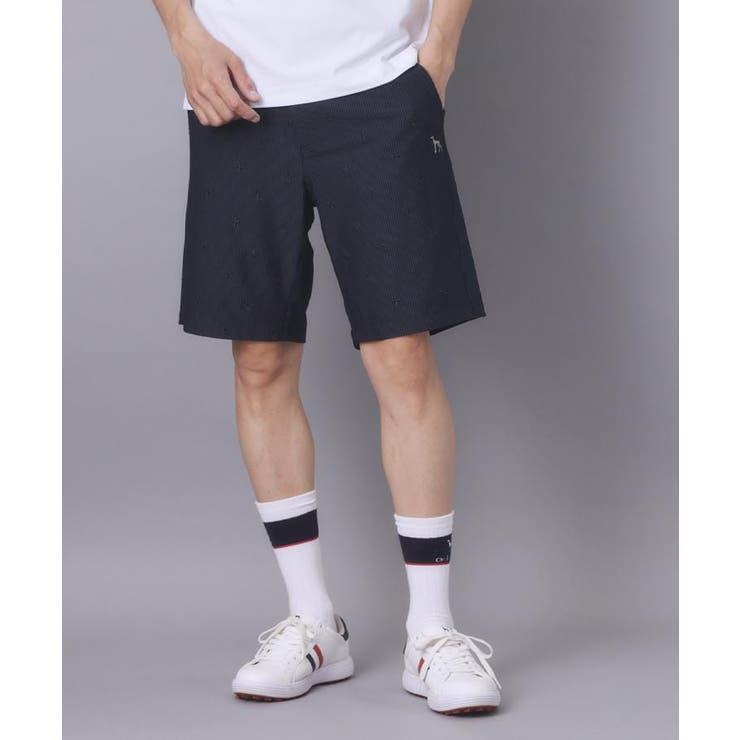 【ADABAT NAVY】吸水速乾 エンブロイダリーサッカーハーフパンツ | adabatmen | 詳細画像10 