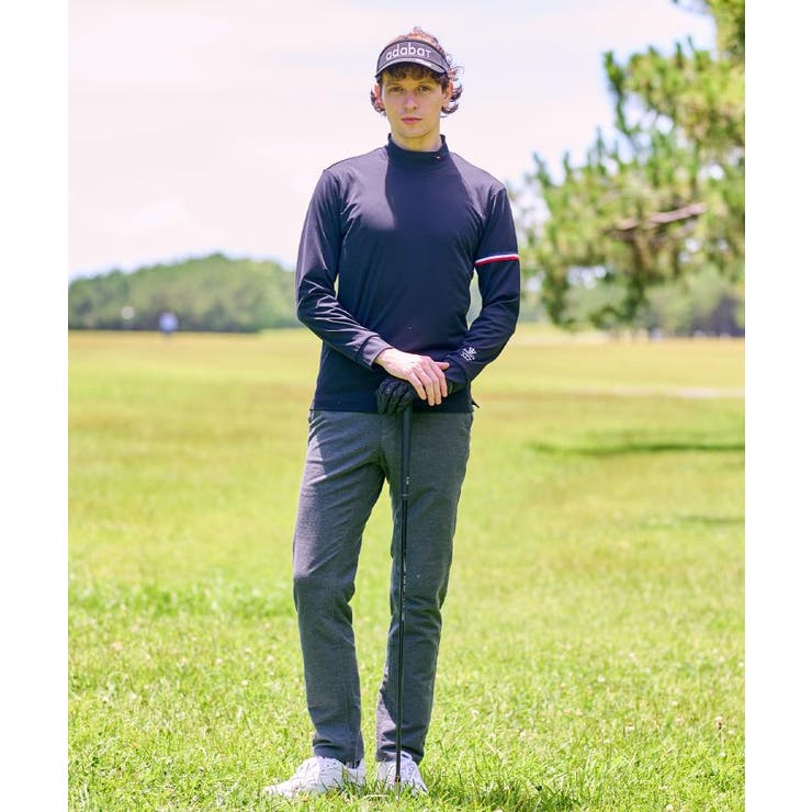 【新レーベル ADABAT NAVY】吸水速乾 マルチインナーモックネックT | adabatmen | 詳細画像10 