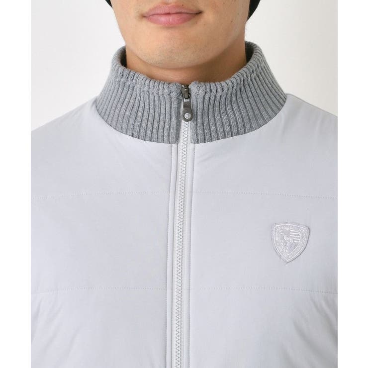 ニットコンビパデットブルゾン | adabatmen | 詳細画像17