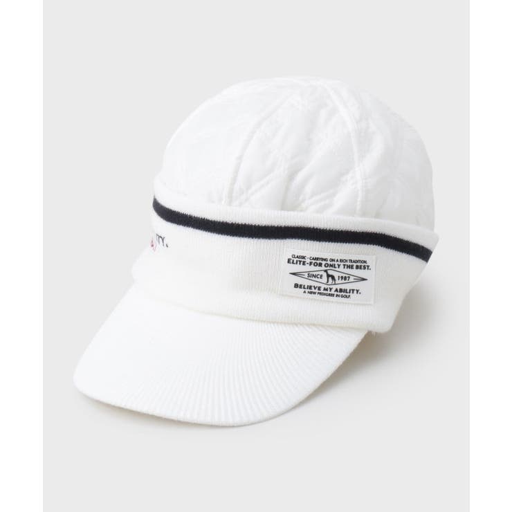 ホワイト(001) | 防寒キャップ | adabatmen