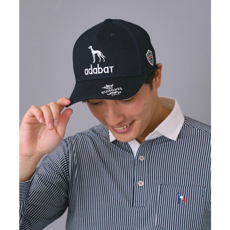 【新レーベル ADABAT NAVY】サルーキキャップ | adabatmen | 詳細画像9 