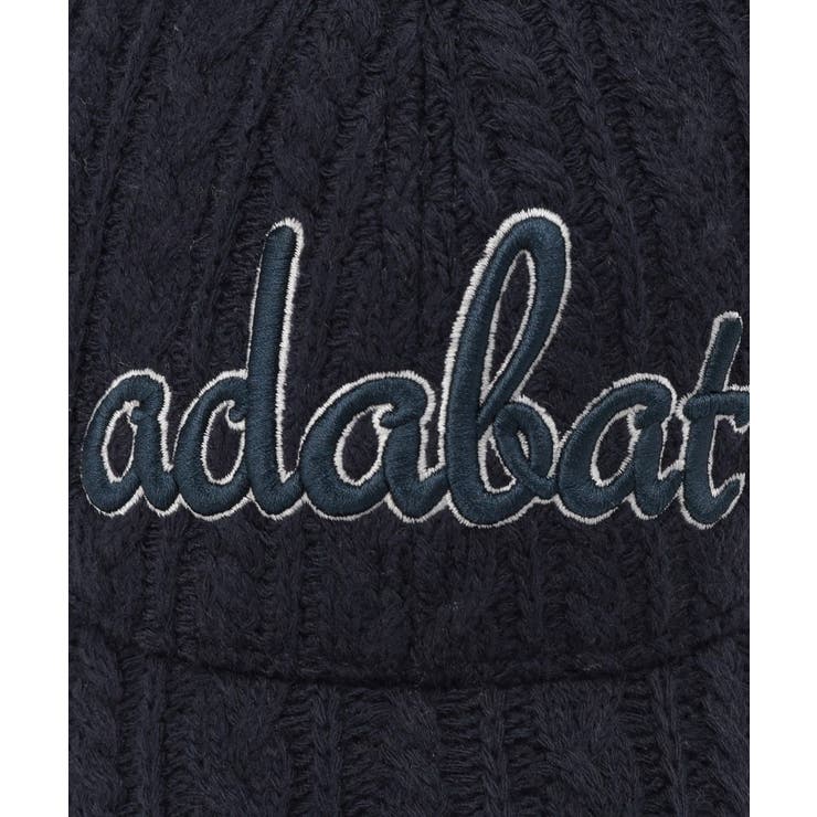 ケーブルニットロゴキャップ | adabatmen | 詳細画像7 