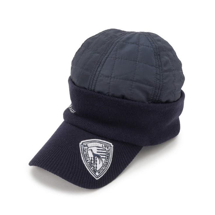 ネイビー(094) | キルティング防寒キャップ | adabatmen