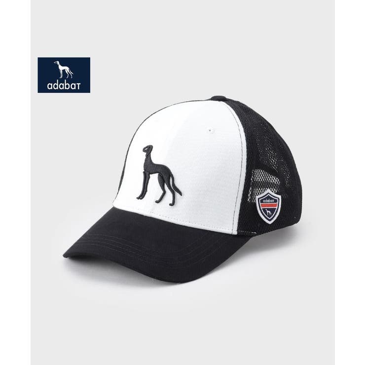 ブラック(519) | 【新レーベル ADABAT NAVY】サルーキメッシュキャップ | adabatmen