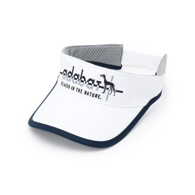 ロゴ刺しゅうサンバイザー 品番 Wrdw Adabatmen アダバットメン のメンズファッション 通販 Shoplist ショップリスト