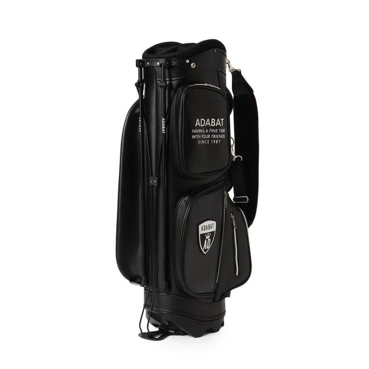 アダバット] ロゴデザイン ゴルフバッグ 口径9.0型47インチ対応