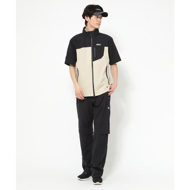 撥水加工 バイカラーレインブルゾン | adabatmen | 詳細画像4 