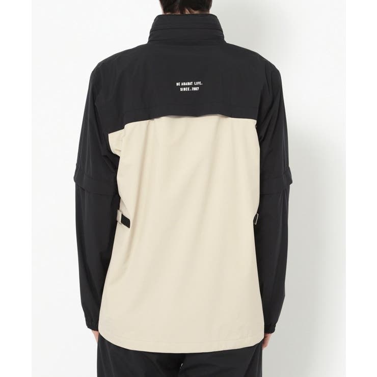 撥水加工 バイカラーレインブルゾン | adabatmen | 詳細画像10 