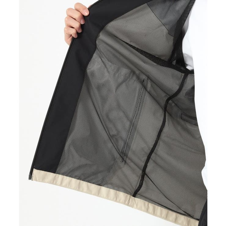 撥水加工 バイカラーレインブルゾン | adabatmen | 詳細画像17 