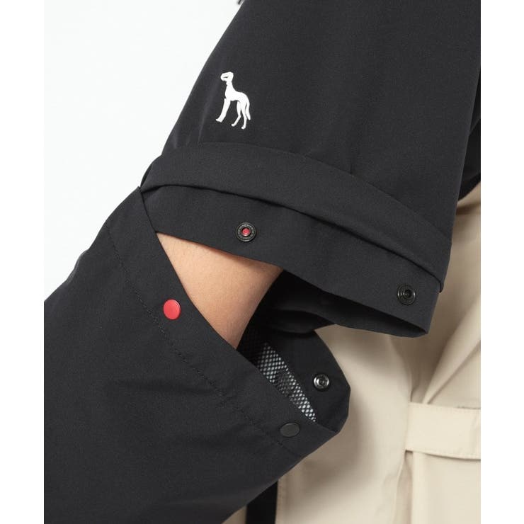 撥水加工 バイカラーレインブルゾン | adabatmen | 詳細画像23 