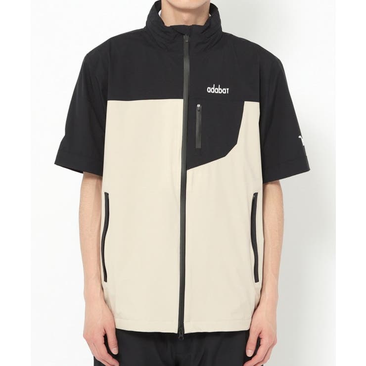 撥水加工 バイカラーレインブルゾン | adabatmen | 詳細画像24 