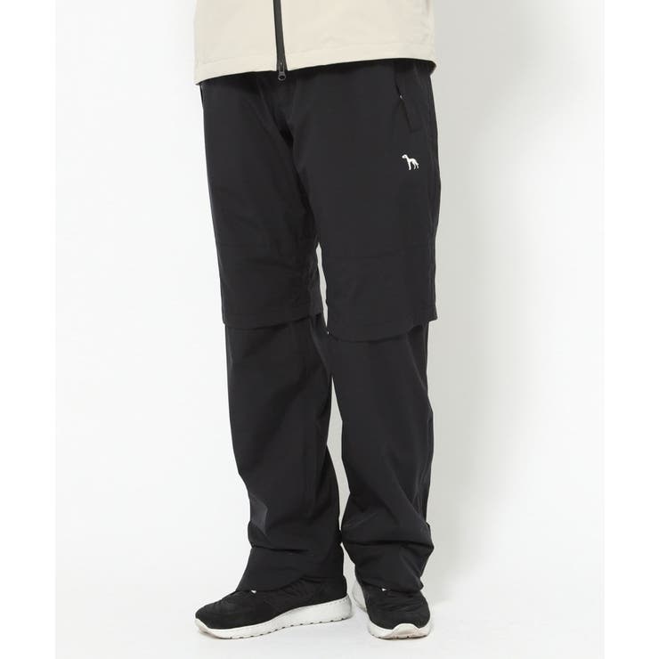 ブラック(019) | 撥水加工 アジャストレングスレインパンツ | adabatmen