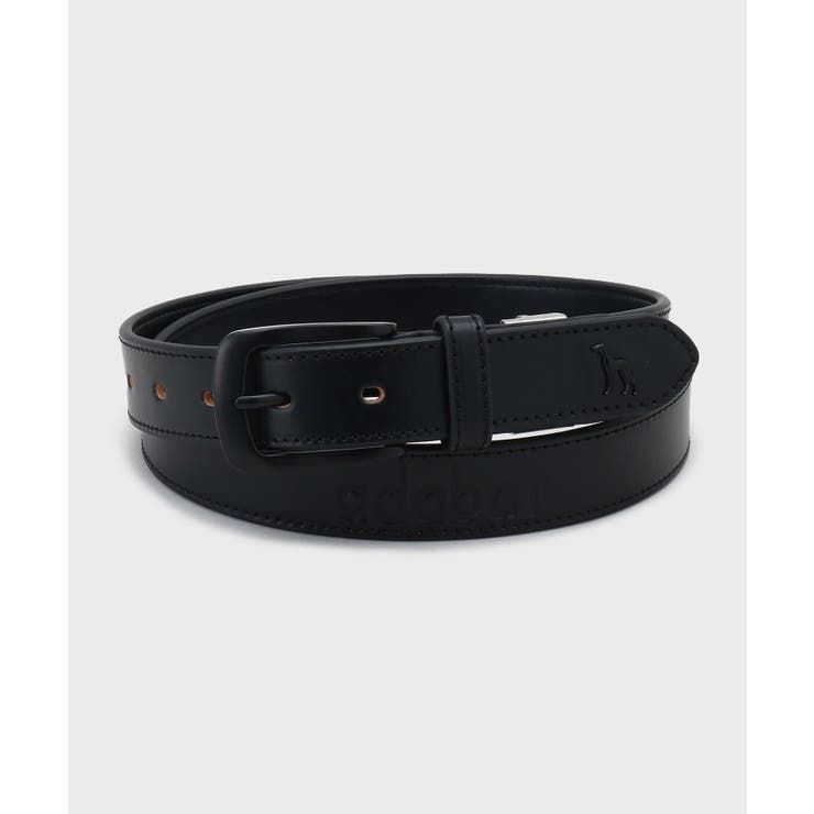 ブラック(019) | 【新レーベル ADABAT NAVY】サルーキレザーベルト | adabatmen