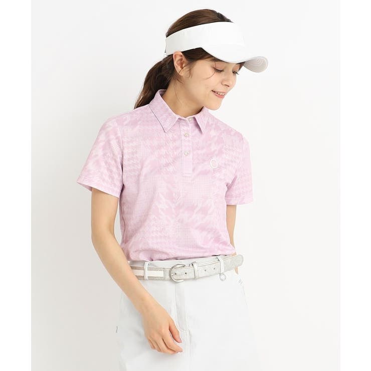 adabat アダバット　プリントブルゾン　ピンク系 adabat アダバットプリントブルゾンピンク系