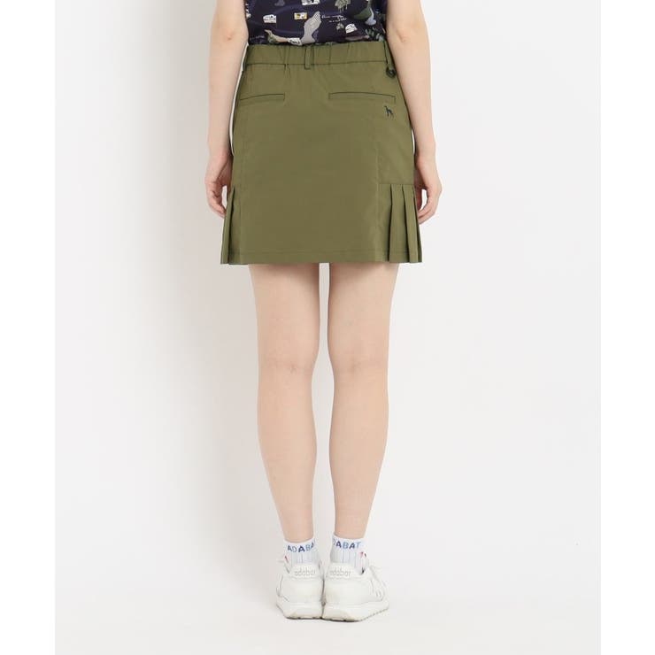 ウエストゴム サイドプリーツデザイン 台形スカート | adabat | 詳細画像13 