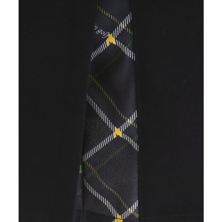 スリットチェックデザイン 台形スカート | adabat | 詳細画像10 