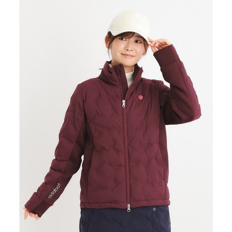 adabat - アダバット　ゴルフ　レディース　アウター　40 水色 アダバット ゴルフ レディース アウター 40 水色 （公式】adabat