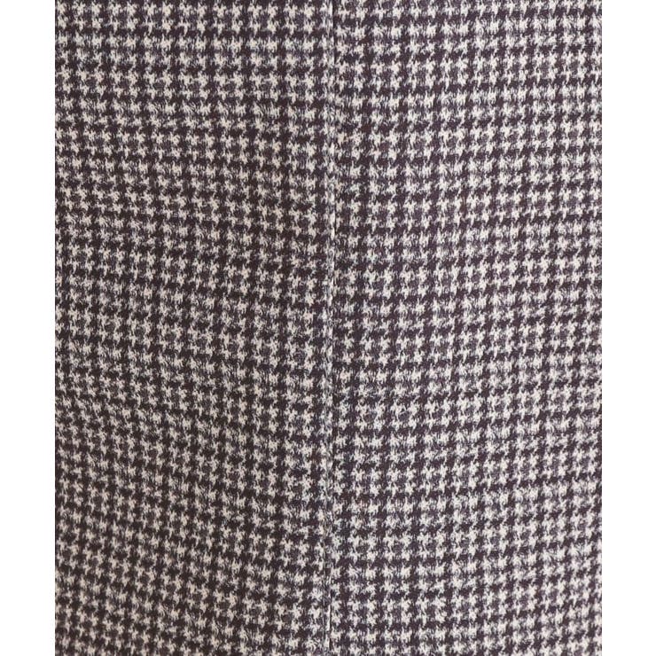 ツイードチェックデザイン ダウンスカート | adabat | 詳細画像4 