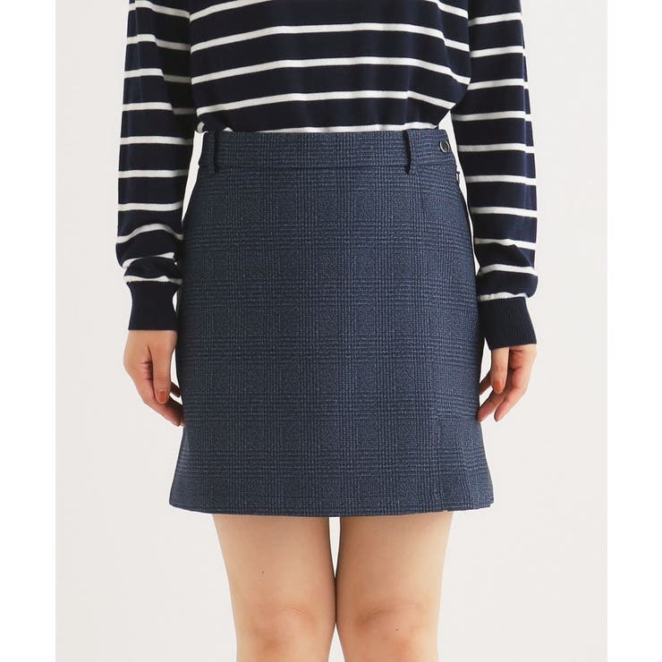 ツイードチェックデザイン ダウンスカート | adabat | 詳細画像10 